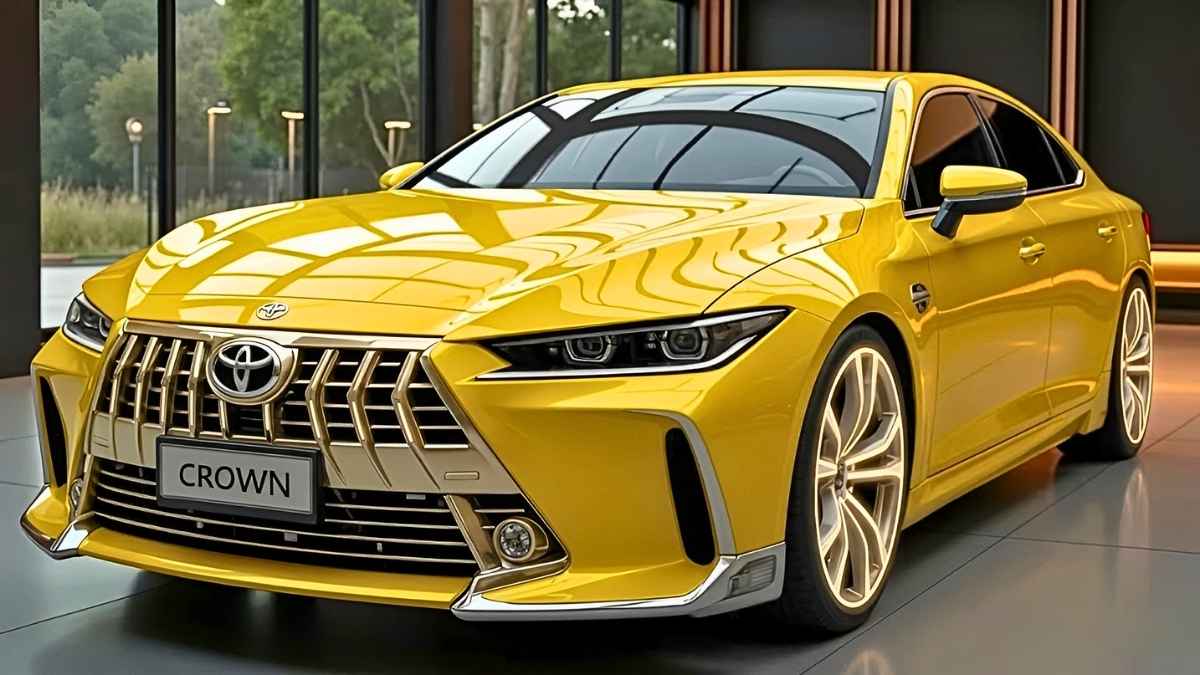 Toyota Crown 2026 Launch Premium Sedan with Hybrid Engine and Modern Design
