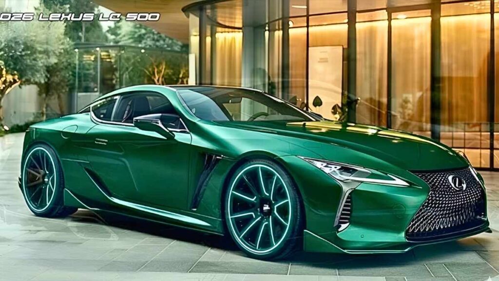Lexus LC 500 Unveiled Stunning Luxury Coupe with Enhanced Performance