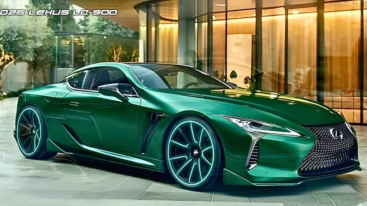 Lexus LC 500 Unveiled Stunning Luxury Coupe with Enhanced Performance