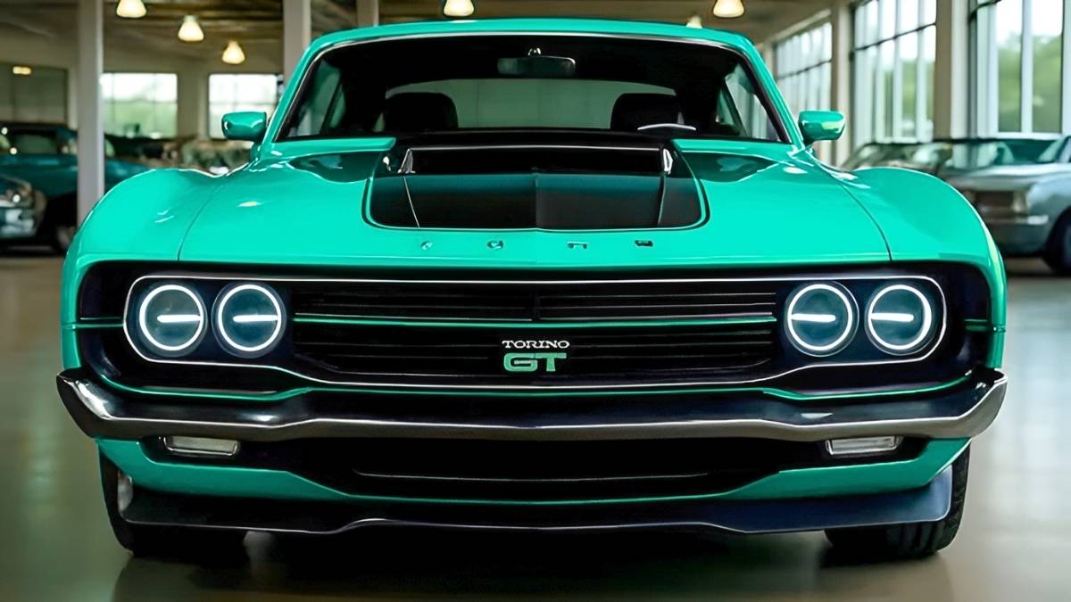 Ford Torino GT 2026 Launch High Performance Muscle Car with Aggressive Styling