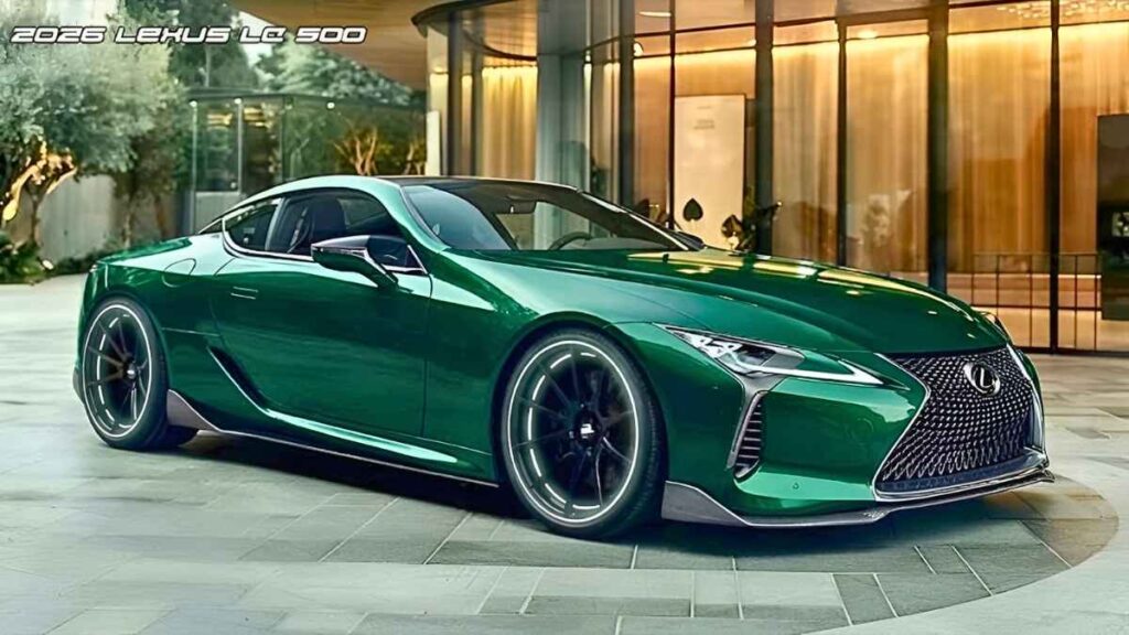 Lexus LC 500 2026 Launch Advanced Technology Meets V8 Performance